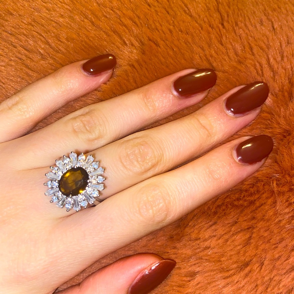 Authentic Topaz and sterling silver